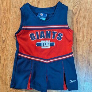 New York Giants Cheerleading Uniform - Reebok Size 18M